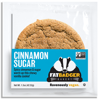 Seductive And Fragrant Cinnamon Will Warm Your Senses, - Fat Badger Bakery Chocolate Chip (400x400), Png Download