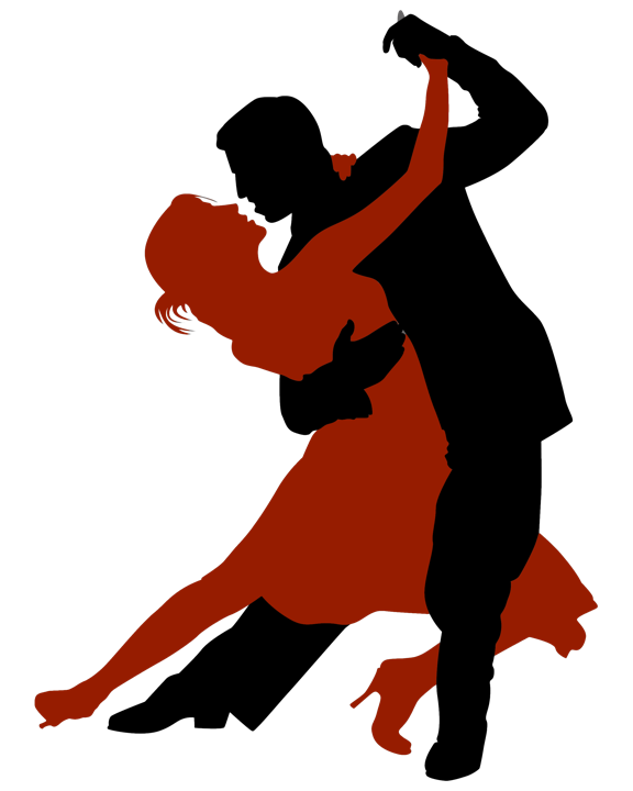 Dancing Man And Woman (576x720), Png Download
