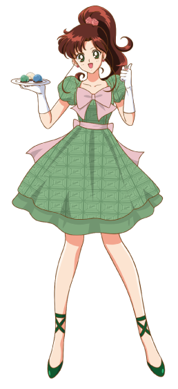 Praline Chocolat In The Image Of Sailor Jupiter - Makoto Kino Transparent (258x563), Png Download