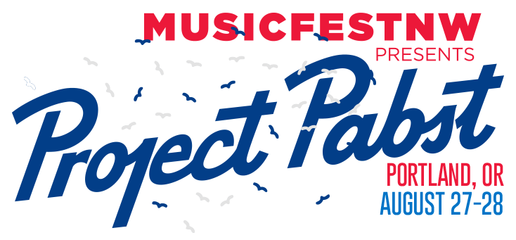 Musicfestnw Presents Project Pabst Just Announced Set - Pabst Blue Ribbon Logo Png (734x341), Png Download