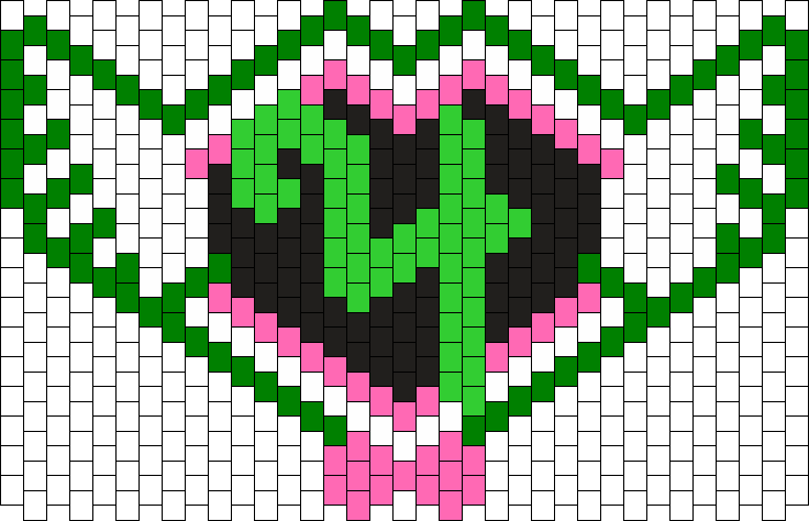 Sailor Jupiter Mask Bead Pattern - Il Kandi Mask Patterns (736x474), Png Download