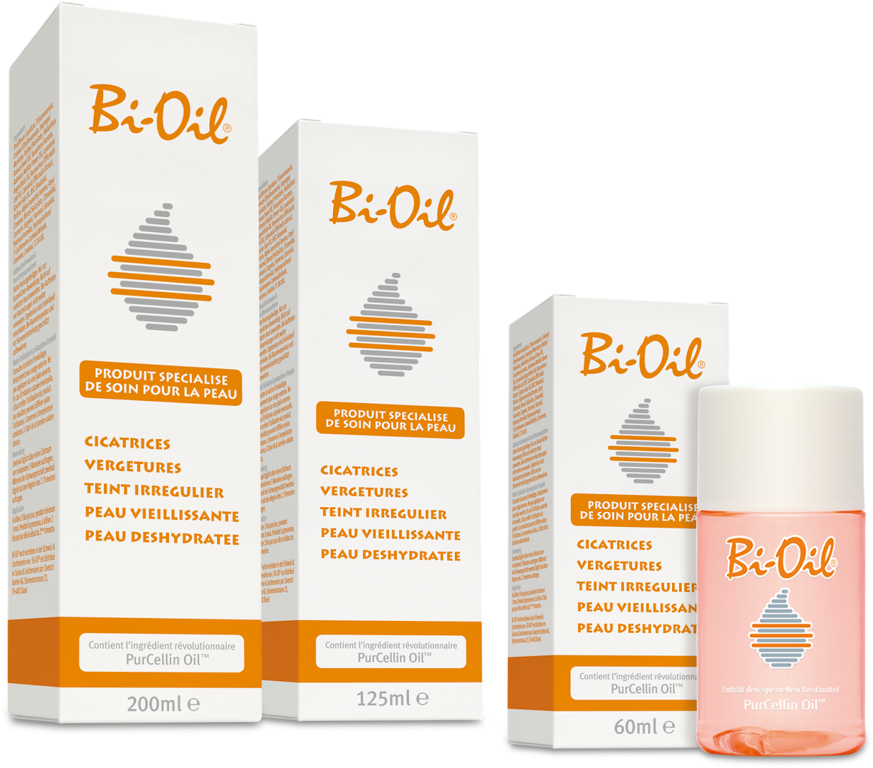 Bi-oil - Bi-oil 200 Ml Body Oil (1600x1527), Png Download