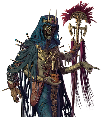 Undead Transparent Background - Lich Battle For Wesnoth (400x400), Png Download