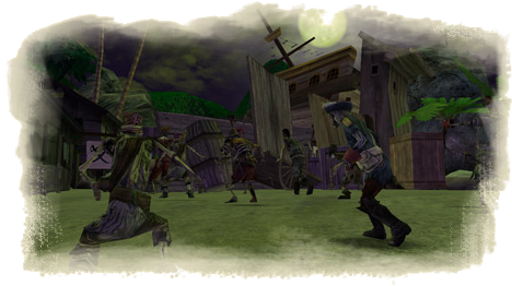 Tortuga Undead - Pirates Of The Caribbean Online (479x275), Png Download