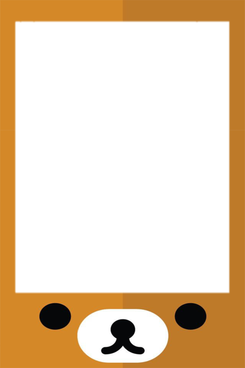 Polaroid Frame, Polaroids, Kumamon, Kdrama, Overlays, - Bts Polaroid Frame Png (500x750), Png Download