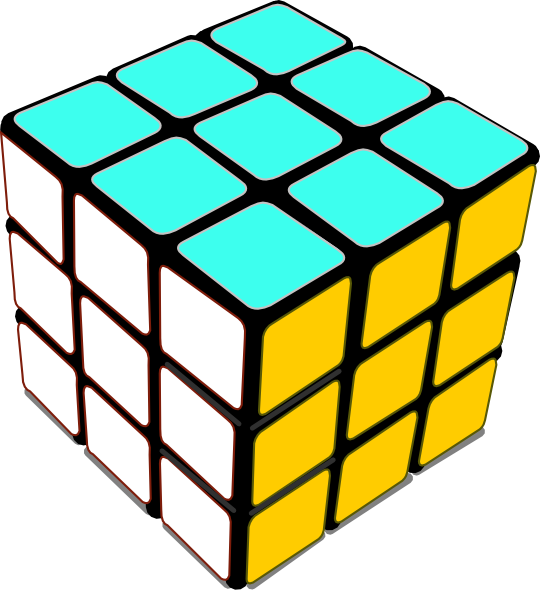 Bang Bang Movie Rubik's Cube (540x595), Png Download