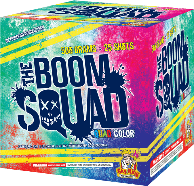 The Boom Squad Quad Color - Suicide #squad Logo Tote Bag (700x700), Png Download