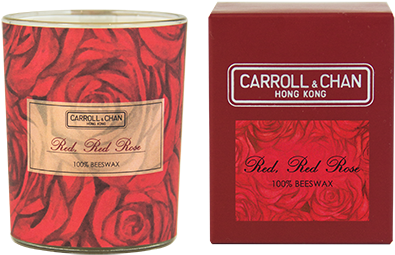 Red, Red Rose Votive Candle - Carroll And Chan Candles (1000x1000), Png Download
