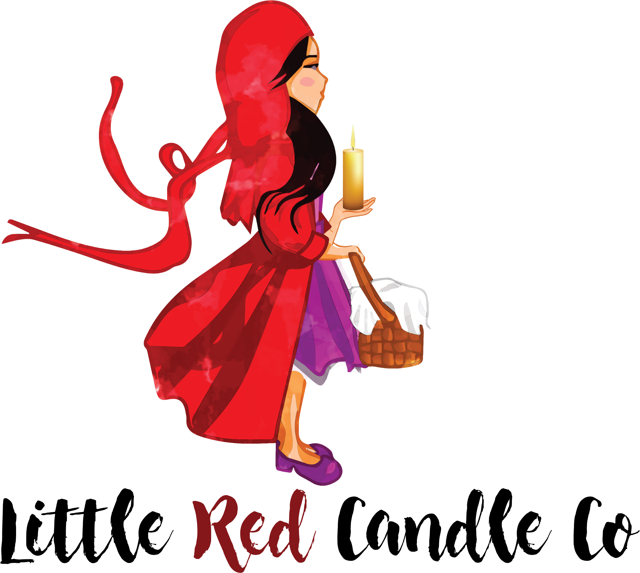Little Red Riding Hood Cape Clip Art (3000x3000), Png Download