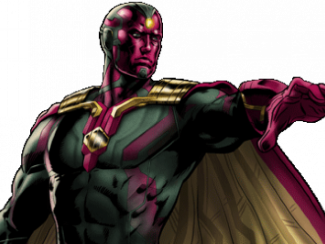 Marvel Vision Png Transparent Images - Vision Marvel Avengers Alliance (640x480), Png Download