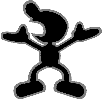 I Think There's Something Wrong With Your Exporting - Mr Game And Watch Png (408x396), Png Download
