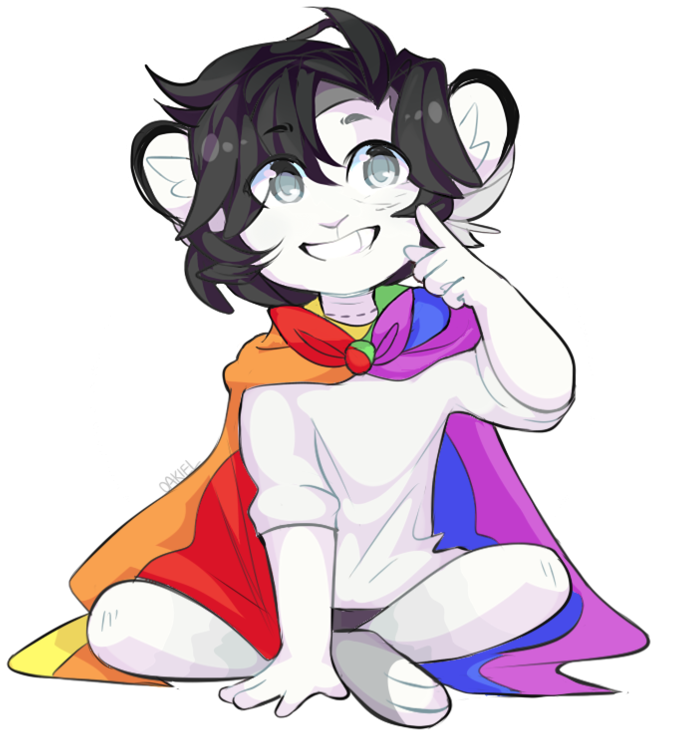 Small Boy Big Flag By Oakiel - Flag (679x735), Png Download