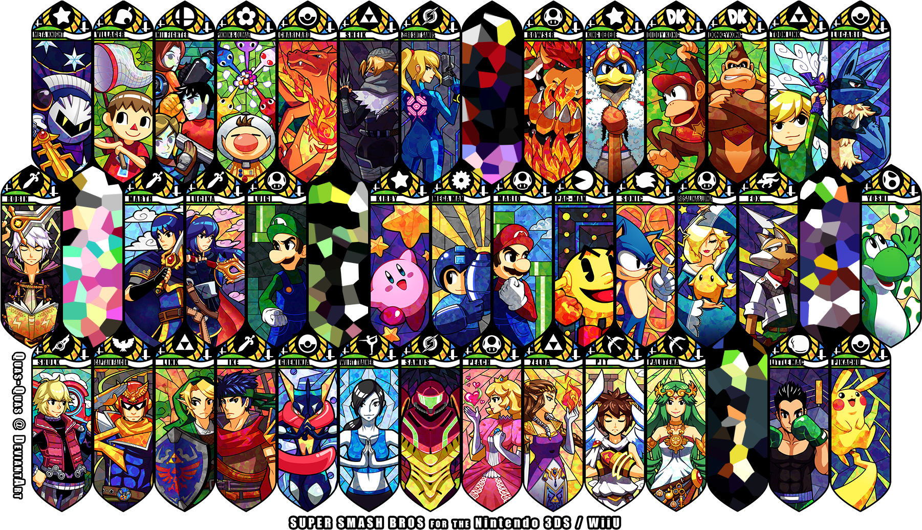 More Mystery Panel I Think It S Mr Game And Watch Ganondorf - Most Played Character In Ssb4 (1800x1042), Png Download
