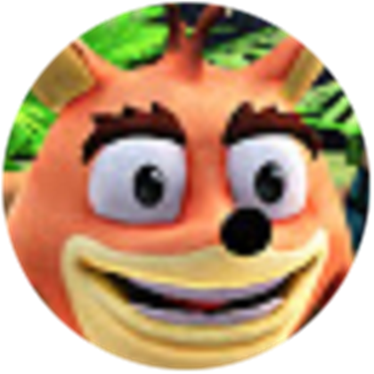 Crash - Cartoon (420x420), Png Download