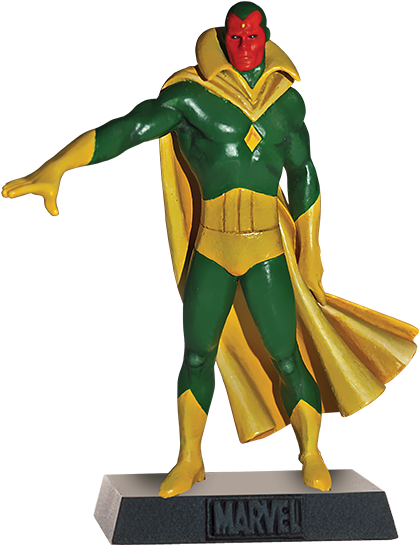 Fig17a - Visão Marvel (424x612), Png Download