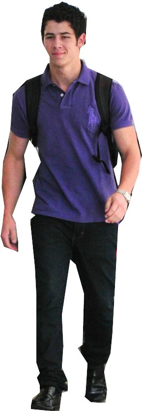 Publicado Por Believe Pan Etiquetas - Nick Jonas And Delta Goodrem (389x987), Png Download