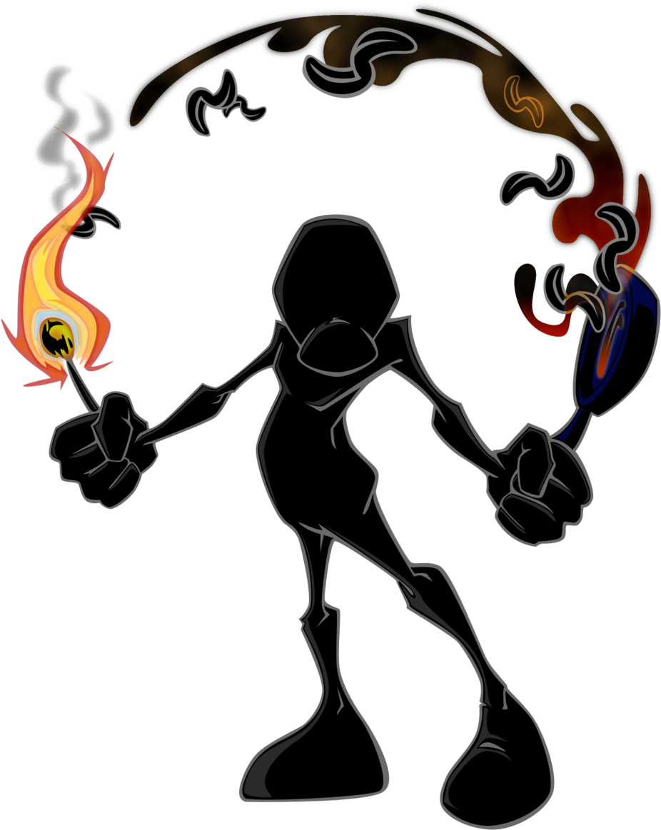 Smash-mr - Game&watch (1000x1223), Png Download