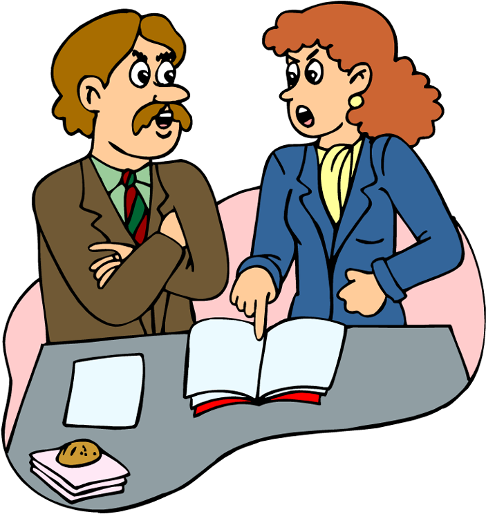 Happy Parents, Happy Children - Loggerheads Idiom (716x750), Png Download