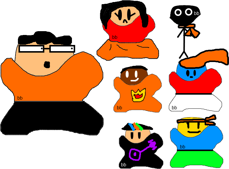 Bilbil And His Children - Cartoon (800x600), Png Download