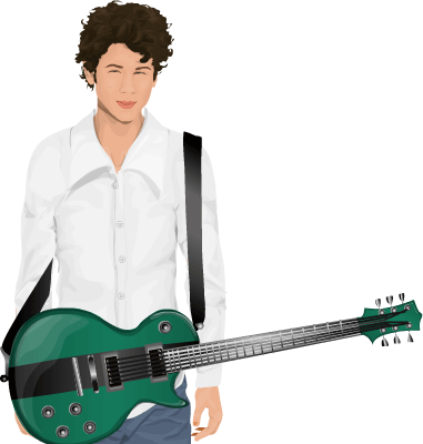Dress Up Nick Jonas And Win Stardollars - Nick Jonas (381x400), Png Download
