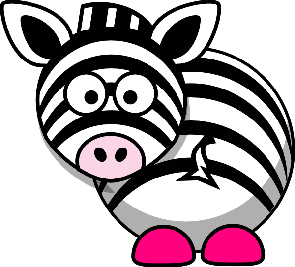 Zebra Clip Art - Zebra Head Clip Art (600x543), Png Download