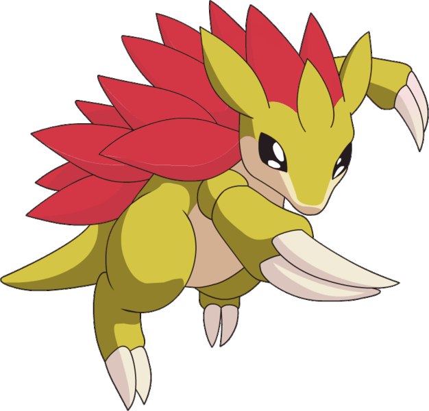 028 Sandslash Shiny - Pokemon Sandslash (626x600), Png Download