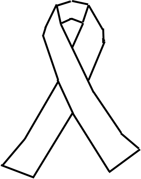 Breast Cancer Logo White (468x597), Png Download