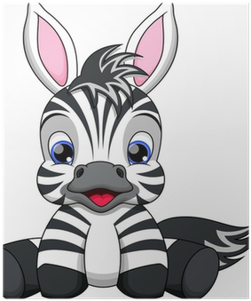 Imágenes De Cebra Caricaturas (400x400), Png Download