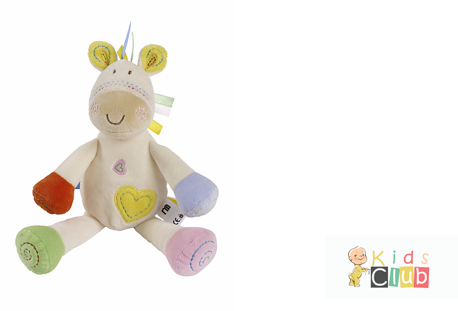 Mothercare Brights Zebra Soft Toy (1366x623), Png Download