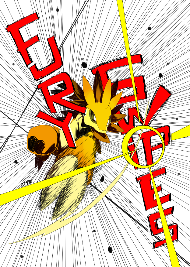 #028 Sandslash Used Fury Swipes And Crush Claw - Game-art-hq (624x879), Png Download