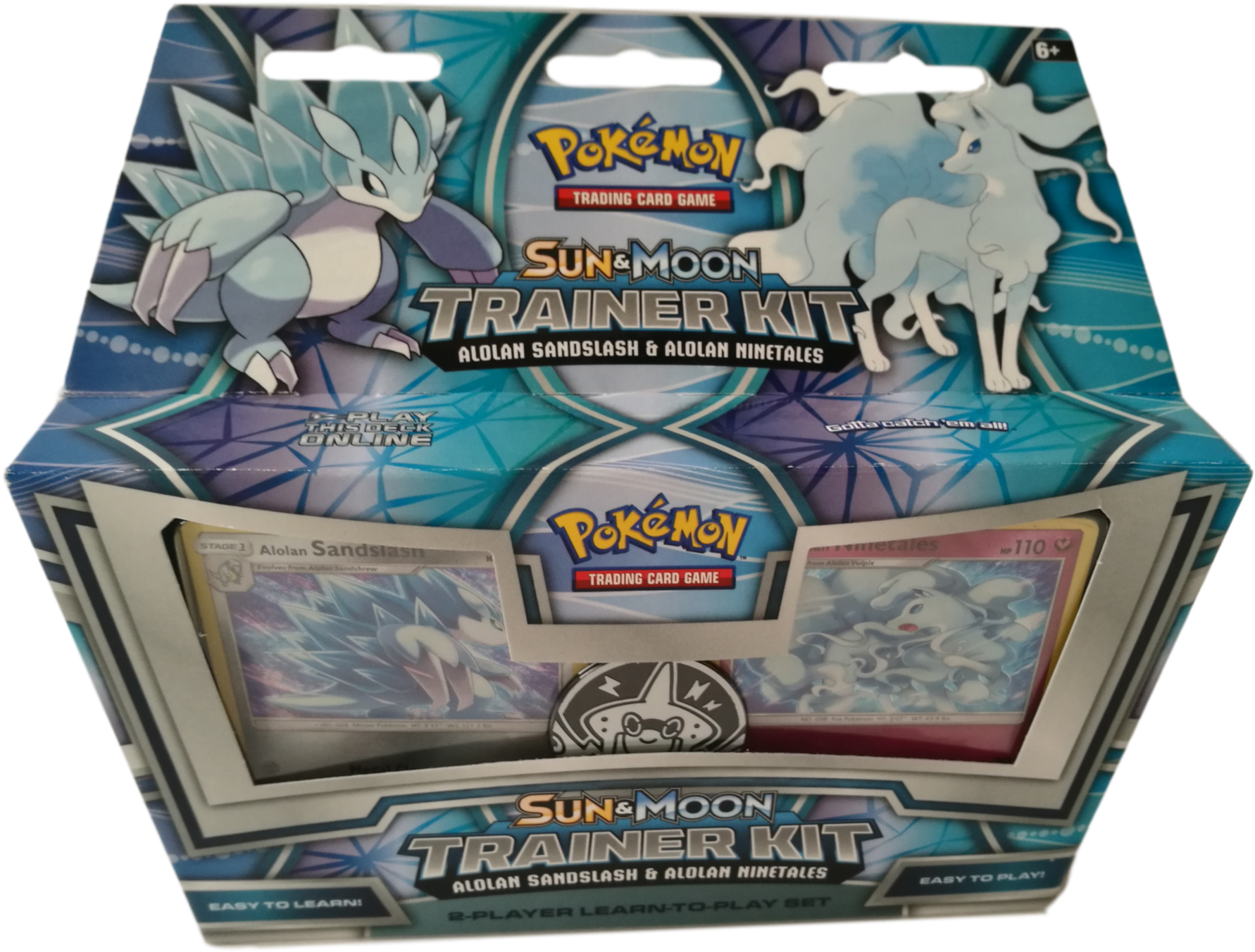 Pokemon Alolan Ninetales Deck (2000x1433), Png Download