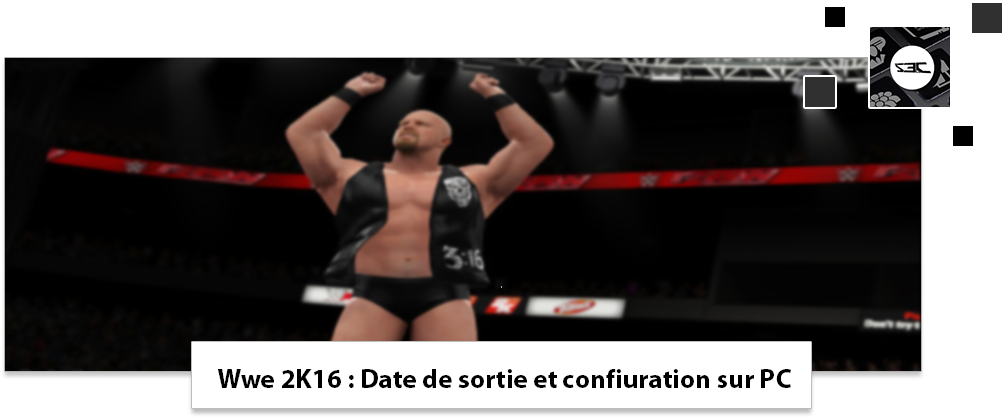 Wwe 2k16 - Wwe 2k16 Pc Code Steam Boxed Version (1001x426), Png Download