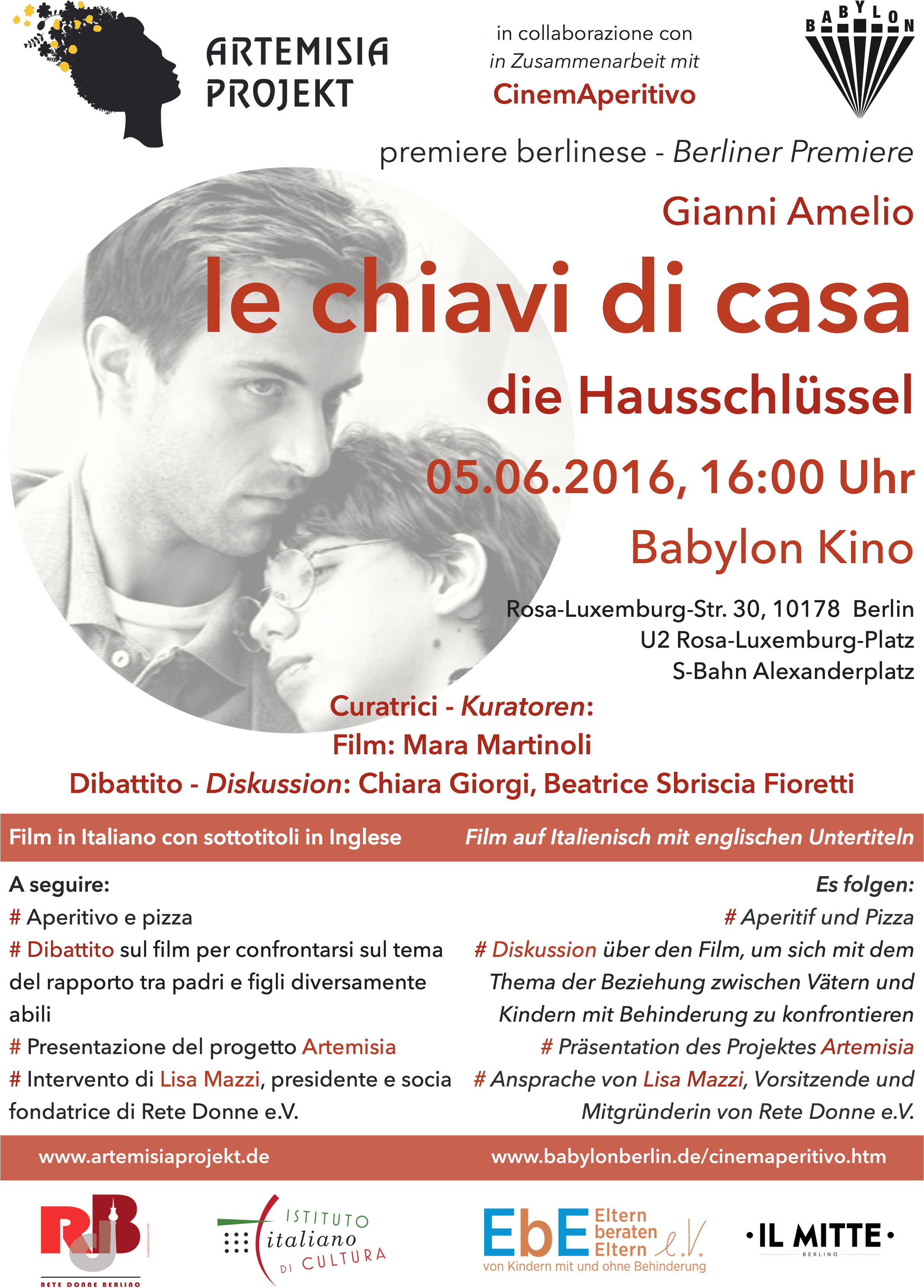 Le Chiavi Di Casa Locandina - House (2481x3508), Png Download