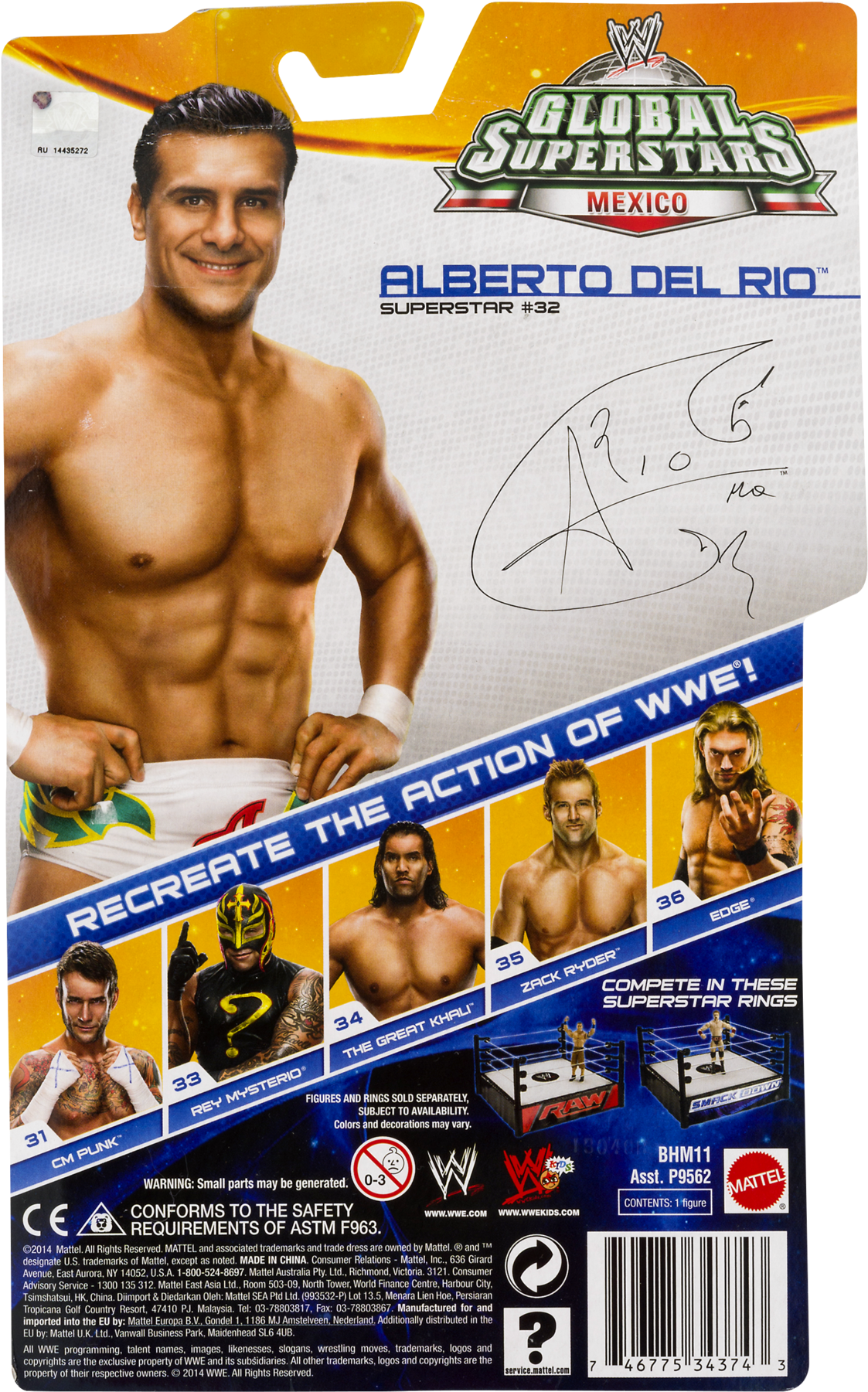 Mattel Wwe Best Of 2014 Figure Rey Mysterio (1800x1800), Png Download