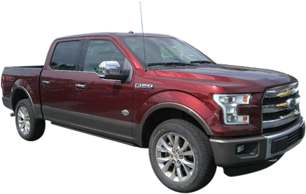 Ford F150 Factory / Oe Style Fender Flares 2015-2017 - Ford F-series (480x360), Png Download