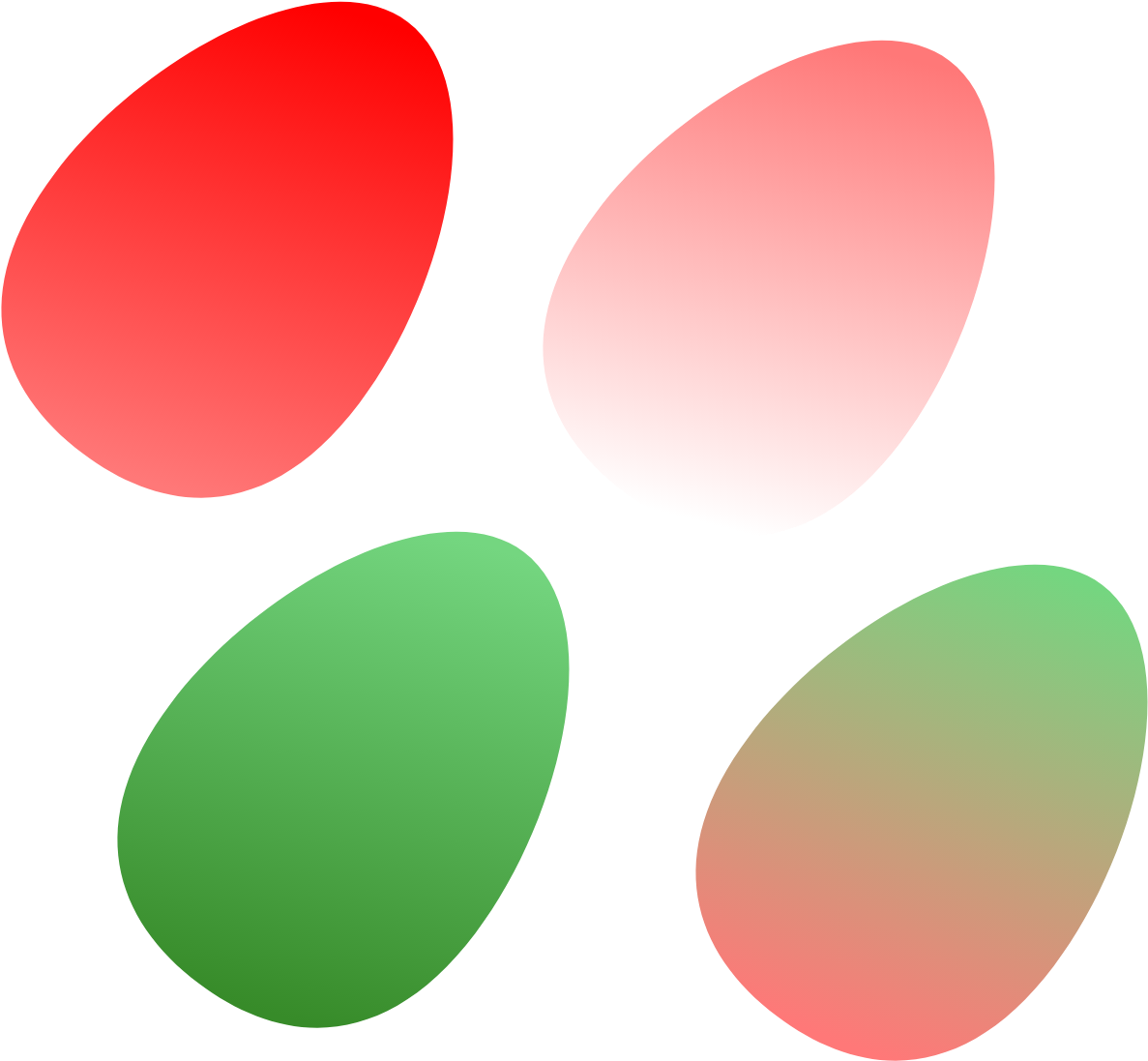 Christmas Gradient Background Color Samples - Color (1370x1266), Png Download