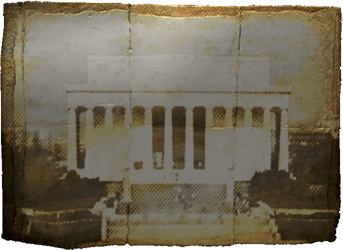 Lincoln Memorial Poster - Fallout 3 Lincoln Memorial (810x566), Png Download