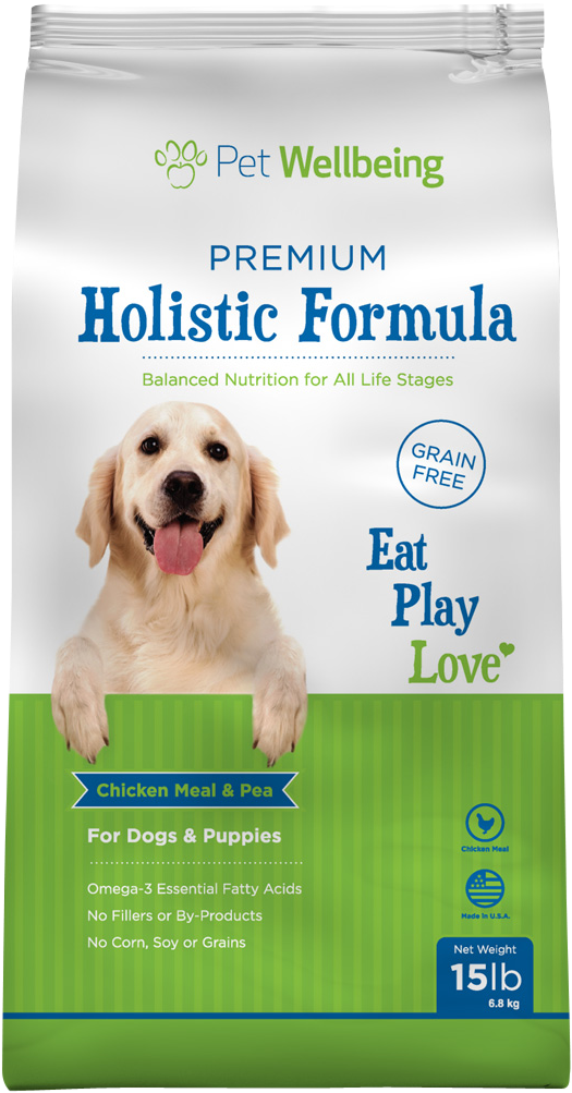 Premium Holistic Formula For Dogs & Puppies - Dog Food Pet (492x600), Png Download