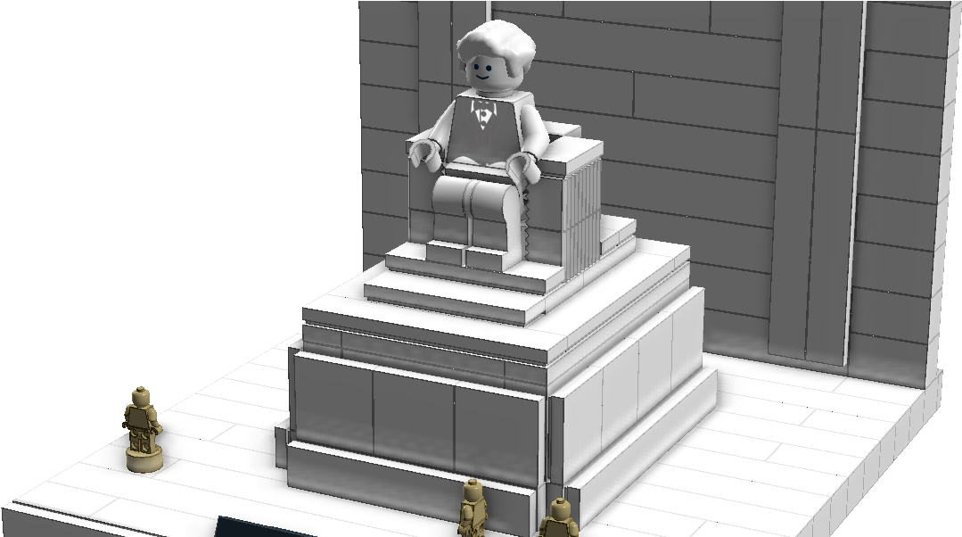 The Lincoln Memorial Statue - Lincoln Memorial (1122x601), Png Download