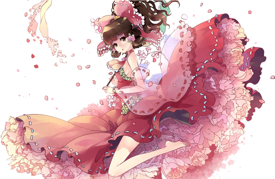 Anime Girls - Anime Girl Princess Dress (1024x576), Png Download