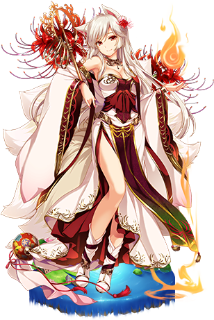 Portrait 142005 - Higanbana Flower Knight Girl (329x467), Png Download