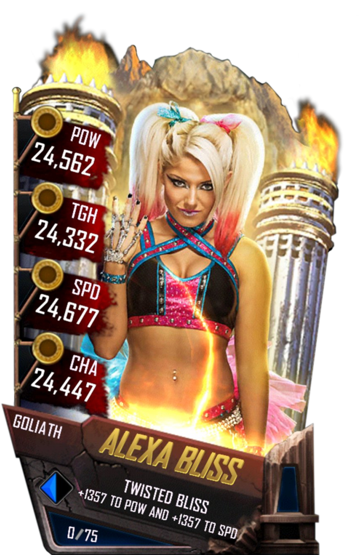 Wwe Supercard Goliath Cards (733x1158), Png Download