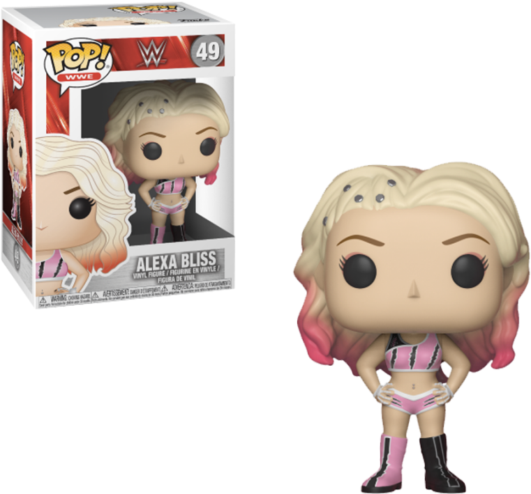 Vinyl Wwe Series - Alexa Bliss Funko Pop (800x800), Png Download
