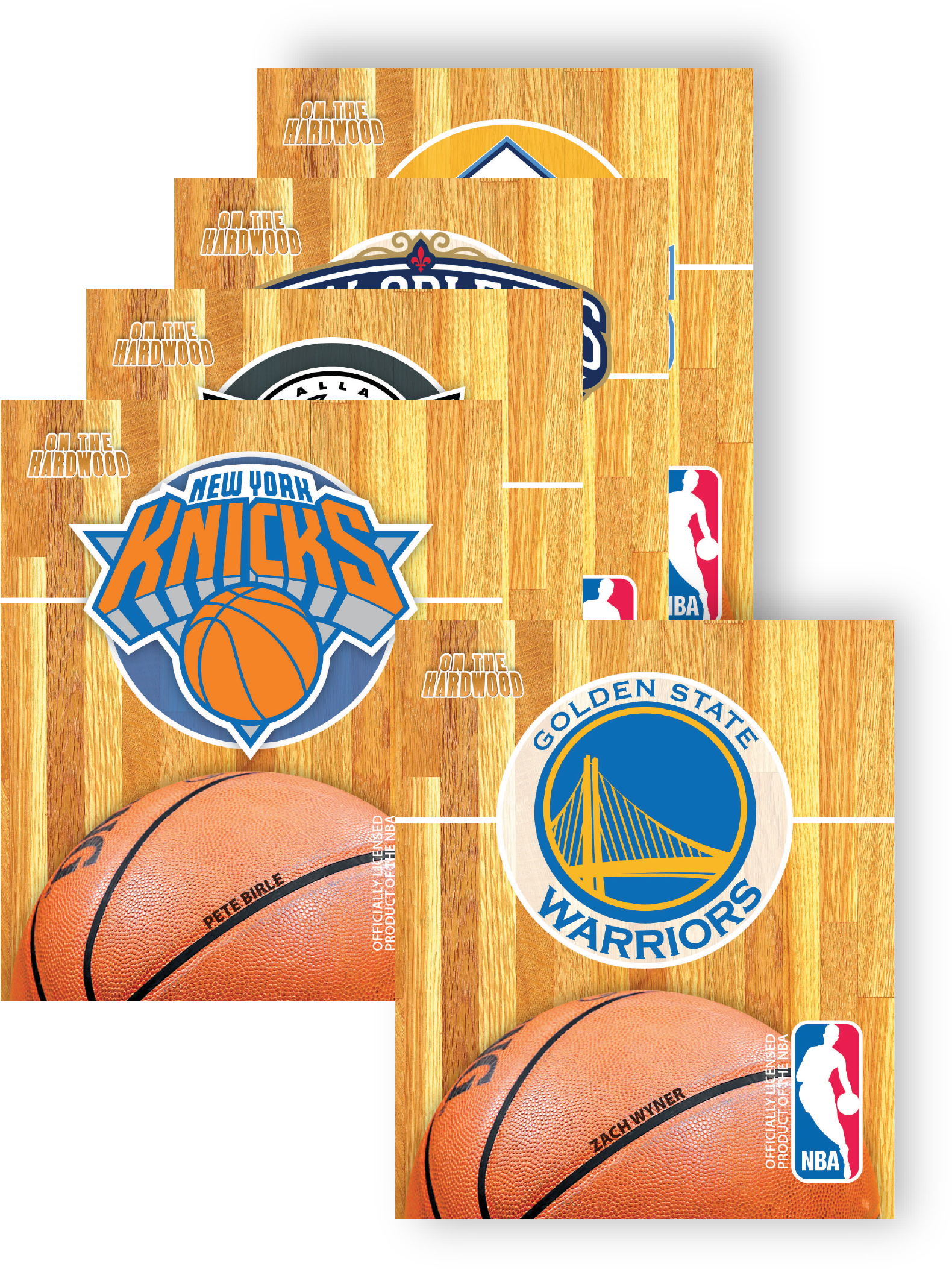 On The Hardwood Series - Golden State Warriors New (2084x2459), Png Download