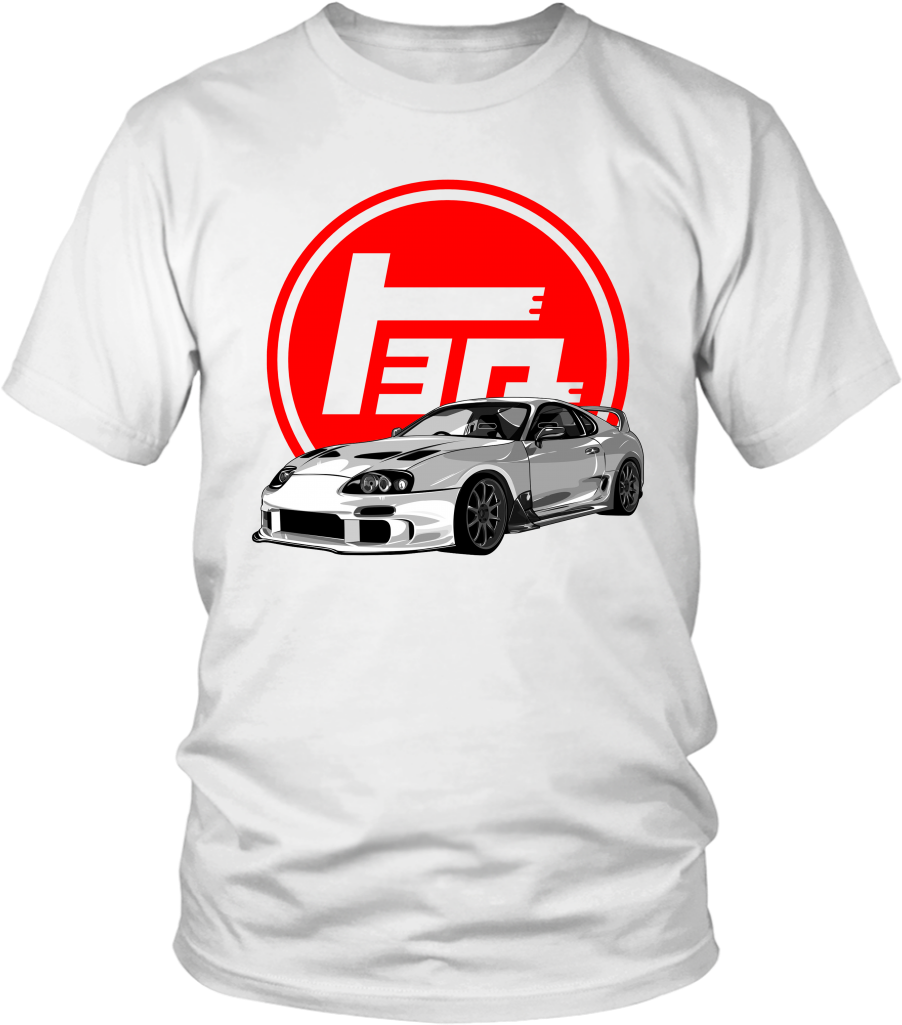 Toyota Supra Jdm Tuner Car T Shirt - Greta Van Fleet Shirt (1024x1024), Png Download