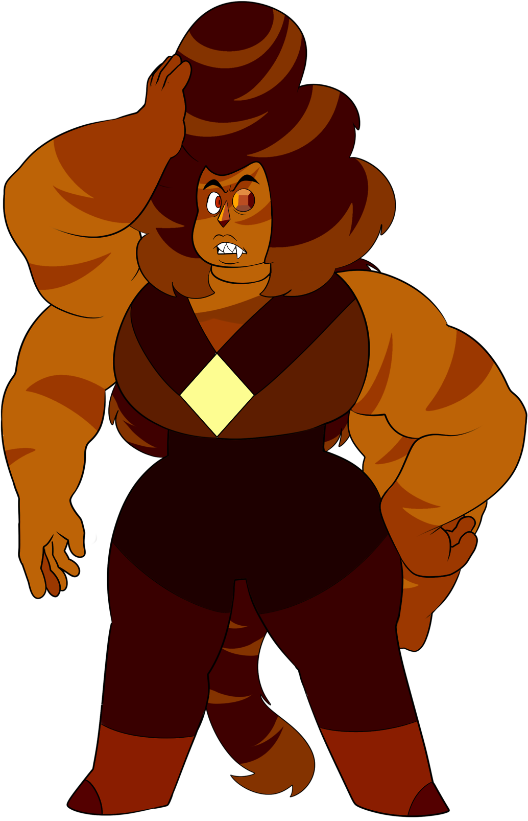 Tiger's Eye - Steven Universe (1280x1726), Png Download