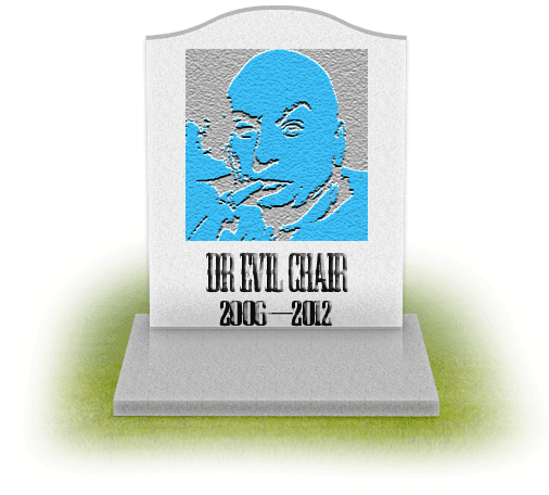 Dr Evil Chair Is Finally No More - Wiki (506x456), Png Download