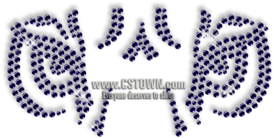 Royal Blue Tiger Eyes Image Iron On Transfer - Emblem (450x450), Png Download