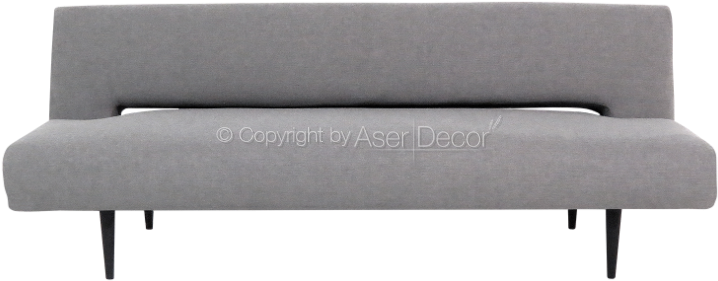 Sofa Cama Lofertp Design Luxuoso Cinza 01 - Bench (740x500), Png Download