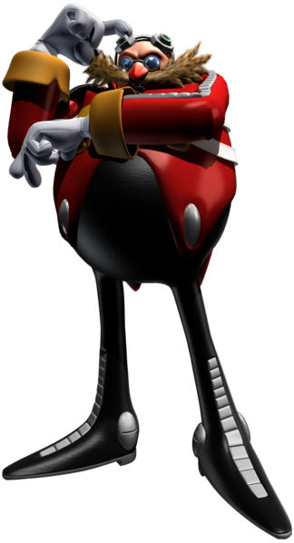 Eggman - Dr Eggman 2005 Png (324x599), Png Download